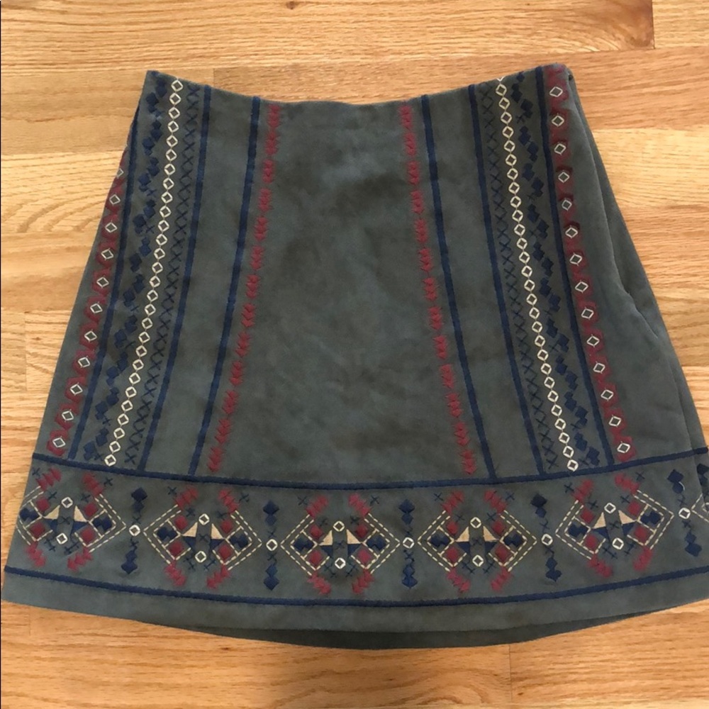 Abercrombie and Fitch Tribal Print Mini Skirt
